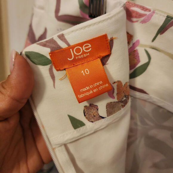Joe Fresh Women's Floral Skirt size 10 - Picture 4 of 7